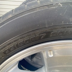 値下げしました　
トヨタ純正アルミ　タイヤセット の画像