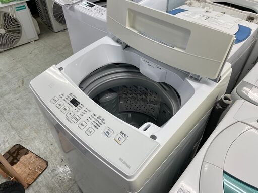 洗濯機の分解クリーニング行っています！配送設置込み2020年製　アイリスオーヤマ8.0K洗濯機　分解クリーニング済み！！