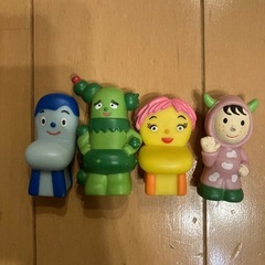 みいつけた　コッシー、サボさん　指人形