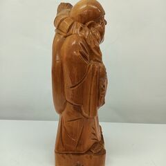 布袋 七風神 縁起物 木彫り 彫刻 置物 飾り物の画像