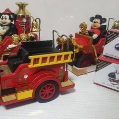 （レトロ）ブリキ　ミッキーマウスおもちゃ＆トミカー