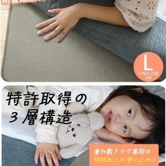 下敷きカーペットの画像