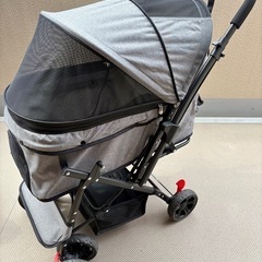 自立可能対面式　ドッグカート 