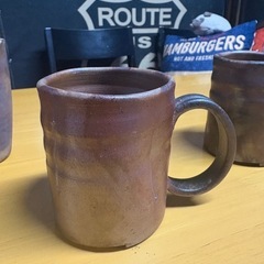 備前焼　ビアマグカップセット の画像