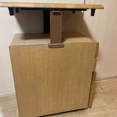 キャスター付き 引き出し 収納 机下 ベッドサイドの画像