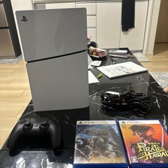 PS5 薄型ディクドライブモデル モンハン、龍が如く8付き