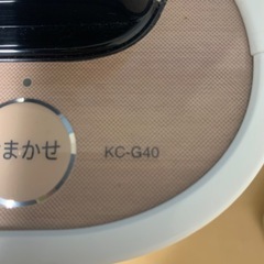 シャープ 空気清浄機加湿機能付き KC-G40の画像