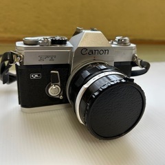CanonフィルムカメラFT + 望遠レンズ