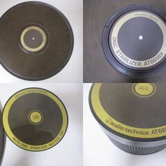 G∝23 スタビライザー audio-technica AT665BX オーディオテクニカ 吸着式 ディスクスタビライザー 検：オーディオ機器 ターンテーブルの画像
