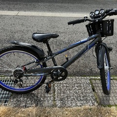 子供用自転車　外装6段24インチの画像