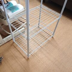 メタルラック 4段 ホワイト 幅55 高さ126の画像