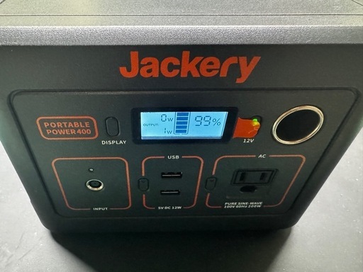Jackery400 ほぼ新品