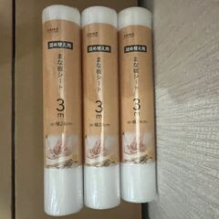 まな板シート３個　シートカット用ケース付
