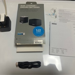 GoProデュアルチャージャー+ENDURO BATTERIES 