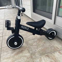 三輪車　RiZKiZ 3in1 折りたたみ三輪車 二輪車　　　　　　の画像