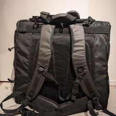 【ほぼ未使用】AIRBUGGY 3WAYバックパックキャリー ワイド BLACK【ISOFIXベルト付き】の画像