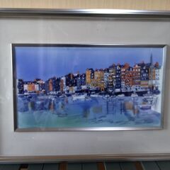 【陶板画】辻　毅彦・風景画