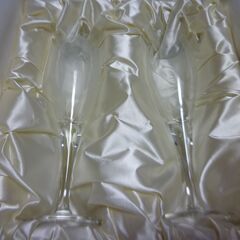 （管理B-11)４℃ペアシャンパングラス未使用品