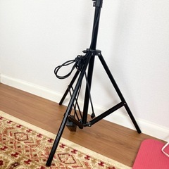 LEDリングライト  調光可能  カメラ写真ビデオ用照明セット ライトスタンド　メイクアップ動画撮影の画像