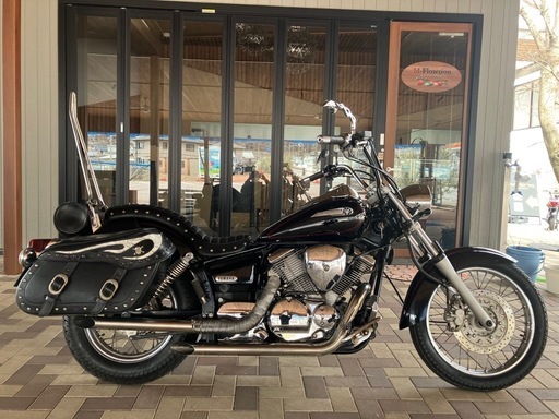 商談中　YAMAHA ドラックスター250 VG02J 機関良好　油脂類交換　前後タイヤ新品　社外マフラー　サイドバック