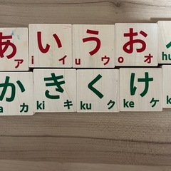 アンパンマン 純国産 アンパンマン木のもじあそび　ひらがな　つみき　積み木 の画像