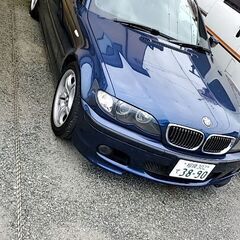 BMW E46　330i　Mスポーツ　セダン AT　2003年　13万キロ　ミスティックブルーの画像