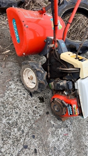 クボタ TR-60 耕運機 管理機 TR60 耕運機 オレンジ色熊本発 クボタ