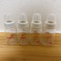 ピジョン哺乳瓶　母乳実感　スリムタイプ　120ml　4本　