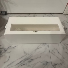 ケーブルボックス　収納　ホワイト　Lサイズ