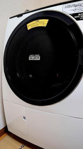 【値下げしました】ドラム式洗濯機 日立 BG-SG100EL BIG DRUM