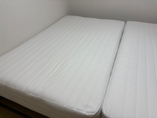 無印良品　脚付マットレス（セミダブル）