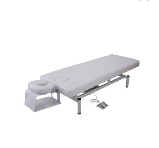 残り1台‼️エステマッサージベッド電動昇降足ペダル　