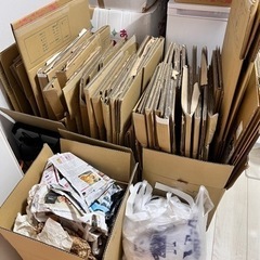 使用済みダンボール【50枚】布団袋3枚　梱包古紙の画像