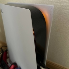 PS5 ディスクドライブ コントローラー付きの画像