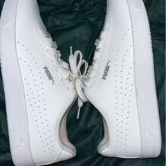 PUMA   白色スニーカー　　26センチの画像