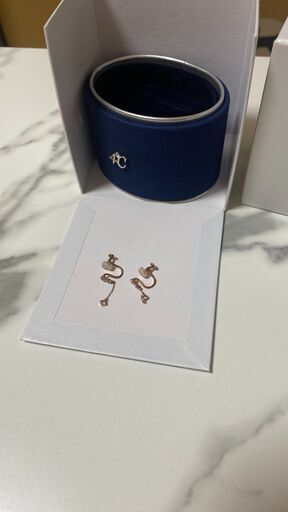 値下げしました。未使用、4℃ヨンドシー イヤリング K10 ピンクゴールド