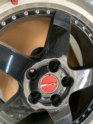 4本　PDW 20インチ アルミ ホイール 9.5J PCD114.3 5H