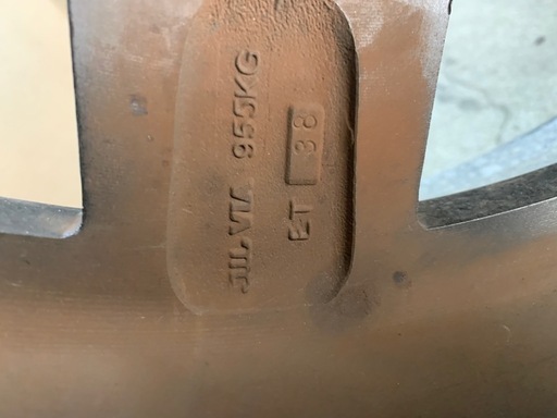 4本　PDW 20インチ アルミ ホイール 9.5J PCD114.3 5H