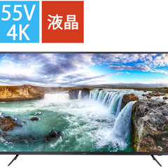 テレビ 55インチ アイリスオーヤマTV テレビ台おまけ