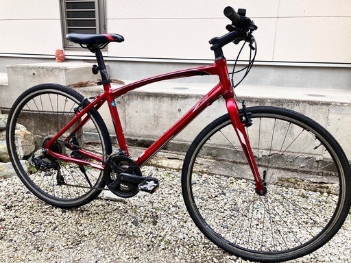 レッド シクロクロスバイク アルミフレーム シクロクロス車なら 信頼強度のAUTHOR ブランド！ – つくばの