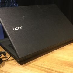 新品バーテリー搭載☆【一宮でWindows10搭載機！ Acer Aspire 15.6インチ 2015年発売モデル Intel Celeron RAM4GB/新品SSD240GB】一宮市のパソコン屋 Mr.Carnival（ミスカニ）です！パソコン修理・中古パソコンの販売【クレカ&PayPay使えます！】店頭在庫PCのご紹介です！受け渡しは店舗にて(^^)/【Webカメラ・マイク搭載　ノートPC　ノートパソコン】の画像