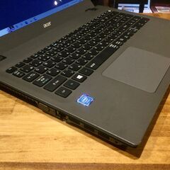 新品バーテリー搭載☆【一宮でWindows10搭載機！ Acer Aspire 15.6インチ 2015年発売モデル Intel Celeron RAM4GB/新品SSD240GB】一宮市のパソコン屋 Mr.Carnival（ミスカニ）です！パソコン修理・中古パソコンの販売【クレカ&PayPay使えます！】店頭在庫PCのご紹介です！受け渡しは店舗にて(^^)/【Webカメラ・マイク搭載　ノートPC　ノートパソコン】の画像