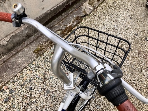 631、折りたたみ自転車20インチ白
