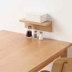 壁に付けられる家具棚 無印良品　　の画像