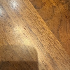 【おしゃれダイニングテーブル】ウォールナット×黒スチール脚　幅120cmの画像