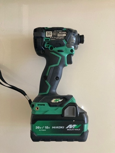 【美品】HiKOKI WH36DC BSL36A18X
