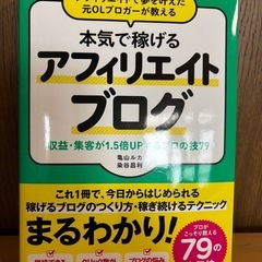 本気で稼げるアフェリエイトブログ