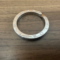 【塩尻市引き取り限定】 BVLGARI ブルガリ キーリング シルバー ビーゼロワンの画像