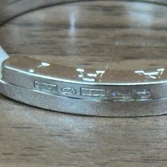 【塩尻市引き取り限定】 BVLGARI ブルガリ キーリング シルバー ビーゼロワンの画像