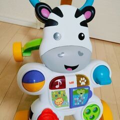 Fisher-Price シマウマ 歩行器 知育玩具 バイリンガ...